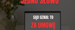 Czy e-mail może być umową? Grafika wyjaśniająca, kiedy wiadomość e-mail stanowi skuteczne oświadczenie woli i może prowadzić do zawarcia umowy w formie dokumentowej.